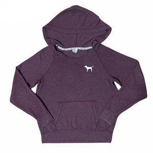 PINK Victorias Secret Wide Neck Pullover Hoodie